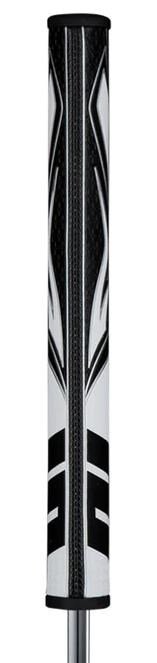 SuperStroke Zenergy Flatso 1.0 putter grip, černo/bílý