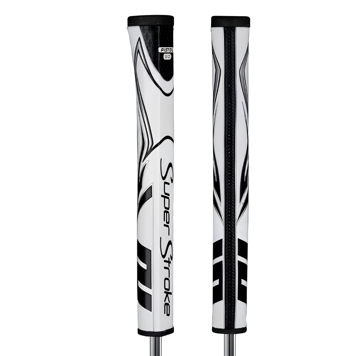 SuperStroke Zenergy Pistol GT 2.0 putter grip, bílo/černý