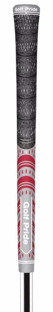 Golf Pride MCC Teams grip, MIDSIZE, grey/red