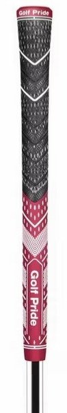 Golf Pride MCC Teams grip, MIDSIZE, dark red/white