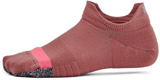 Under Armour Breathe 2 No Show Tab 2pk dámské nízké ponožky, red fusion