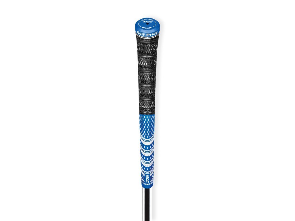 Golf Pride MCC Teams grip, MIDSIZE, blue/white