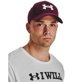 Under Armour Blitzing pánská čepice, vínová