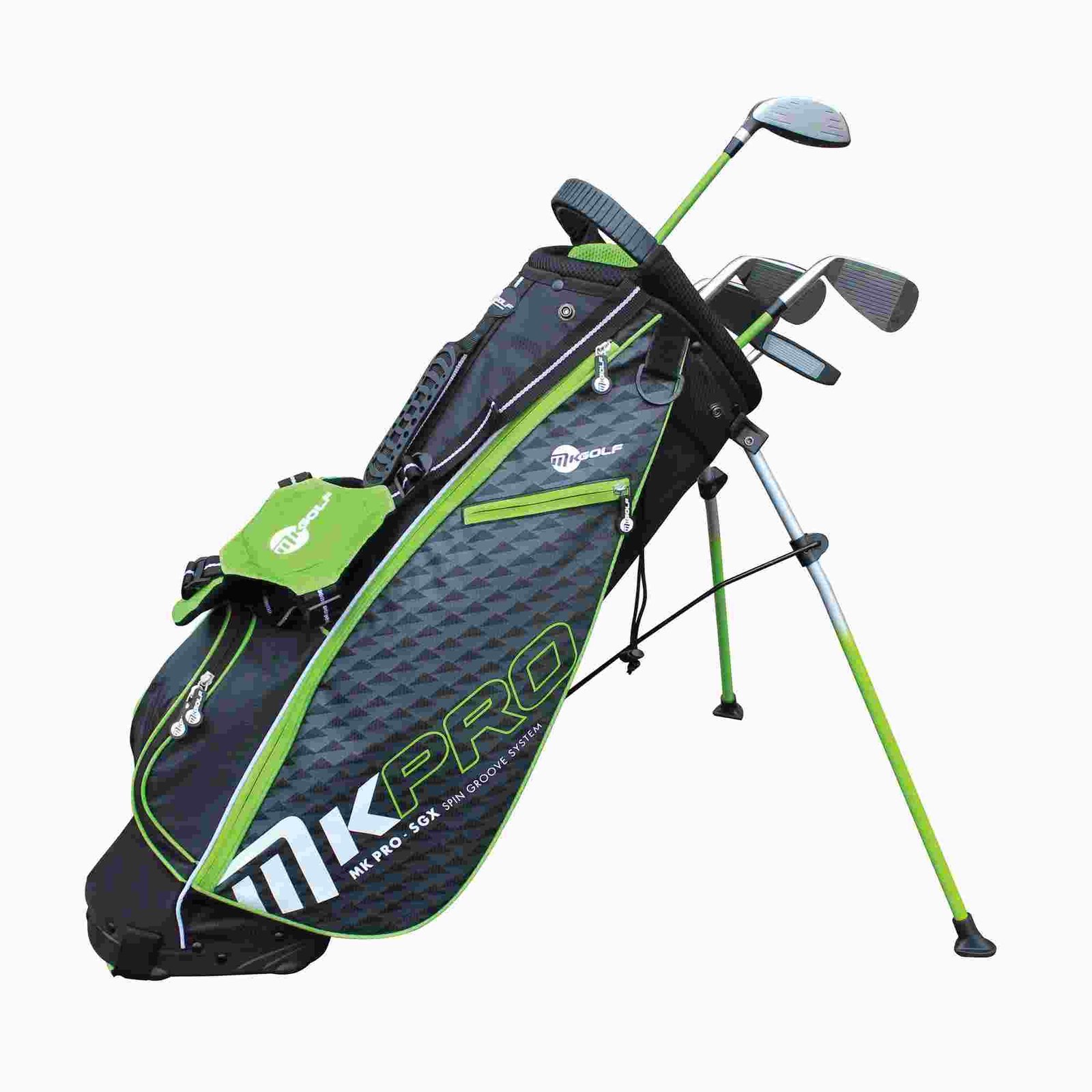 MKids Pro Half (145cm) juniorský golfový set, zelený