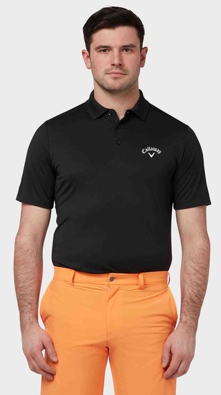 Callaway Tournament Chest Logo pánské polo, černé