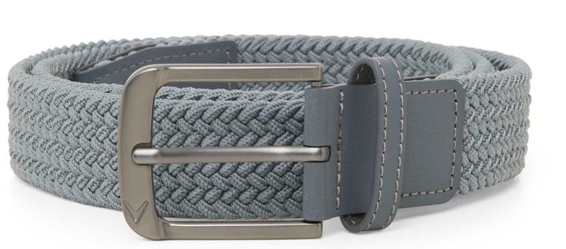 Callaway Braided Stretch pánský opasek, šedý