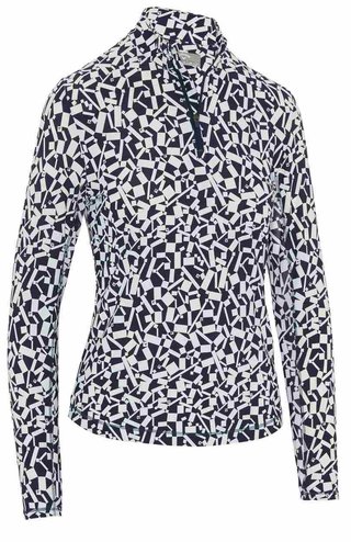 Callaway Two Tone Geo dámská mikina, peacoat
