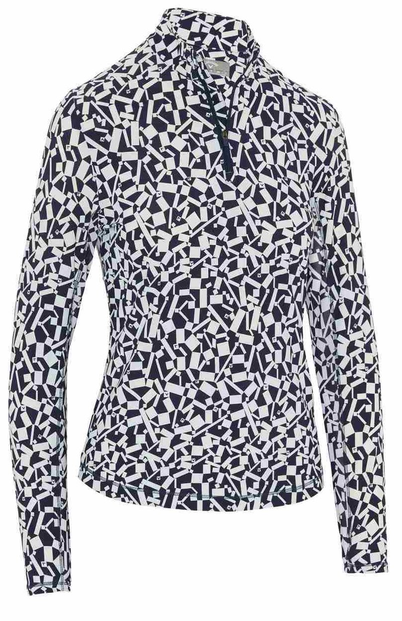 Callaway Two Tone Geo dámská mikina, peacoat