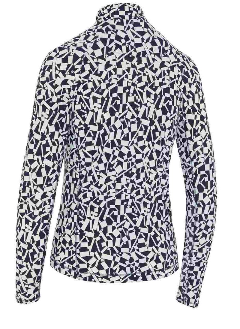 Callaway Two Tone Geo dámská mikina, peacoat