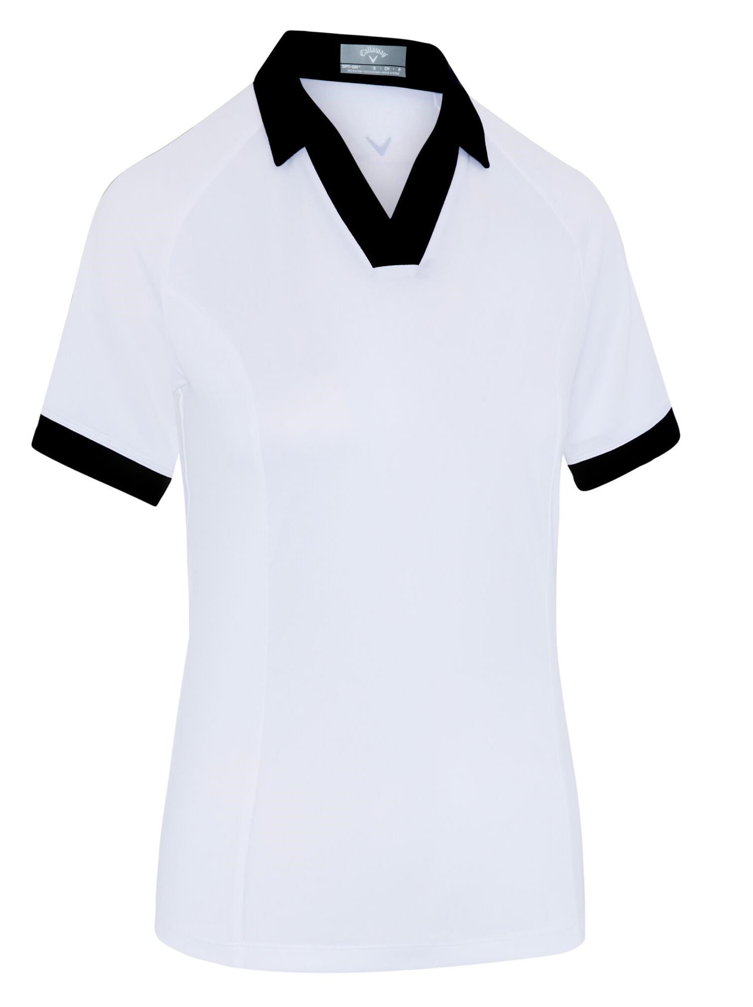Callaway V-Placket Colorblock dámské polo, bílo/černé