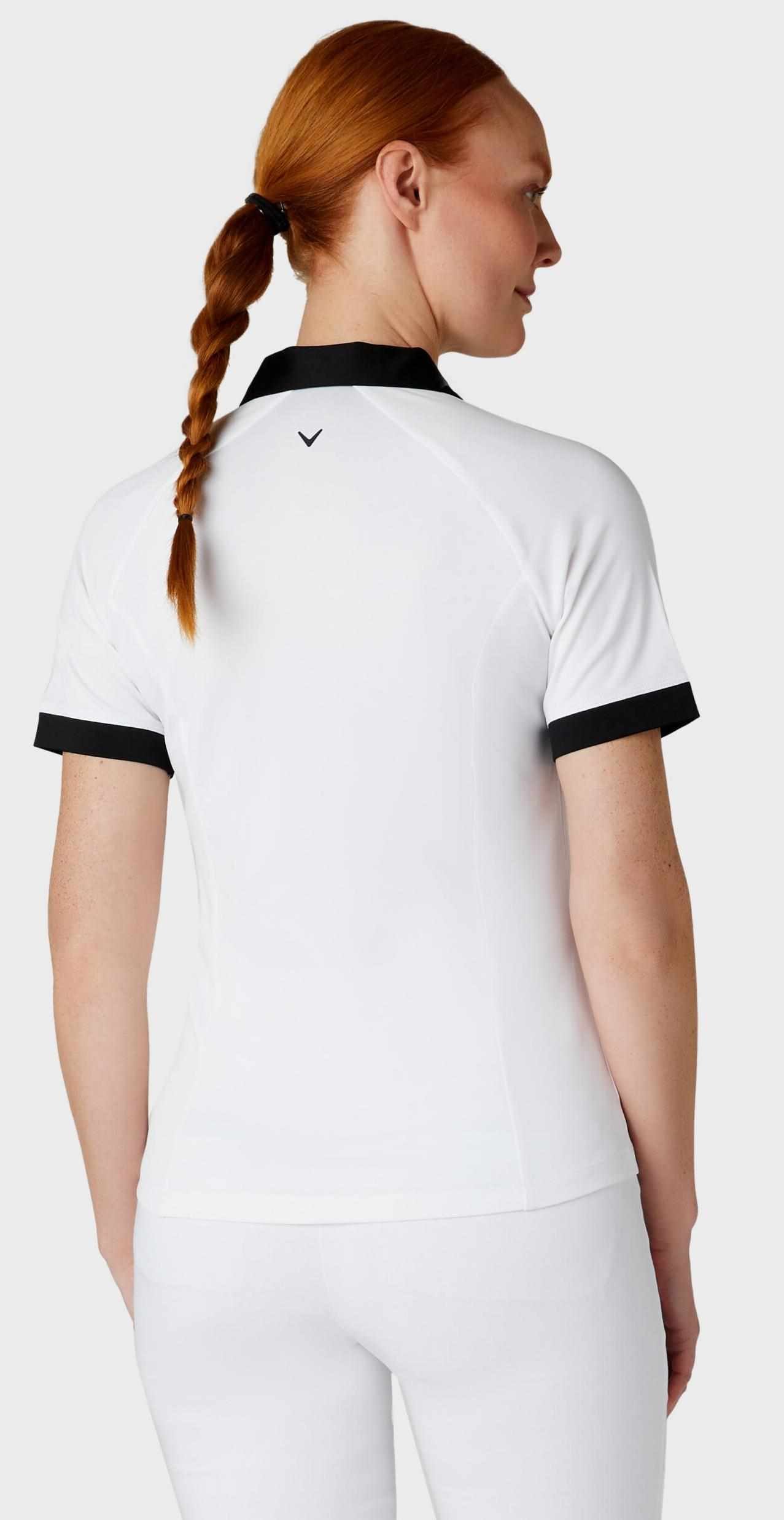 Callaway V-Placket Colorblock dámské polo, bílo/černé