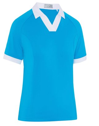 Callaway V-Placket Colorblock dámské polo, modré