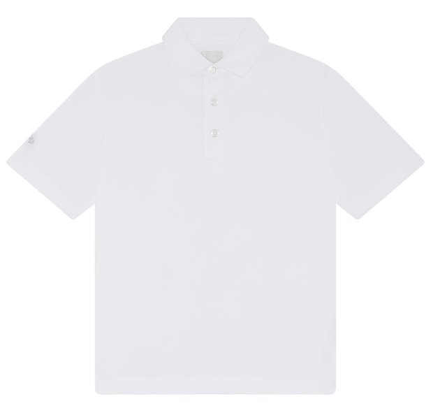 Callaway Unisex Solid dětské polo, bílé