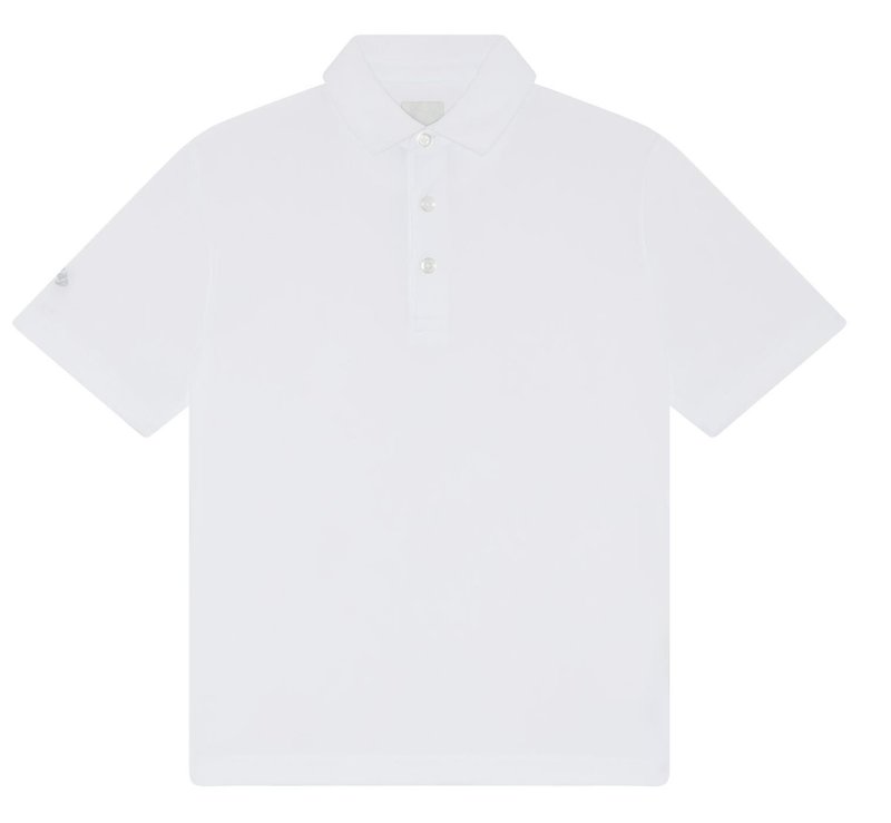 Callaway Unisex Solid dětské polo, bílé
