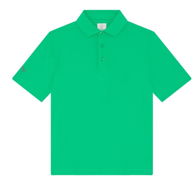 Callaway Unisex Solid dětské polo, zelené
