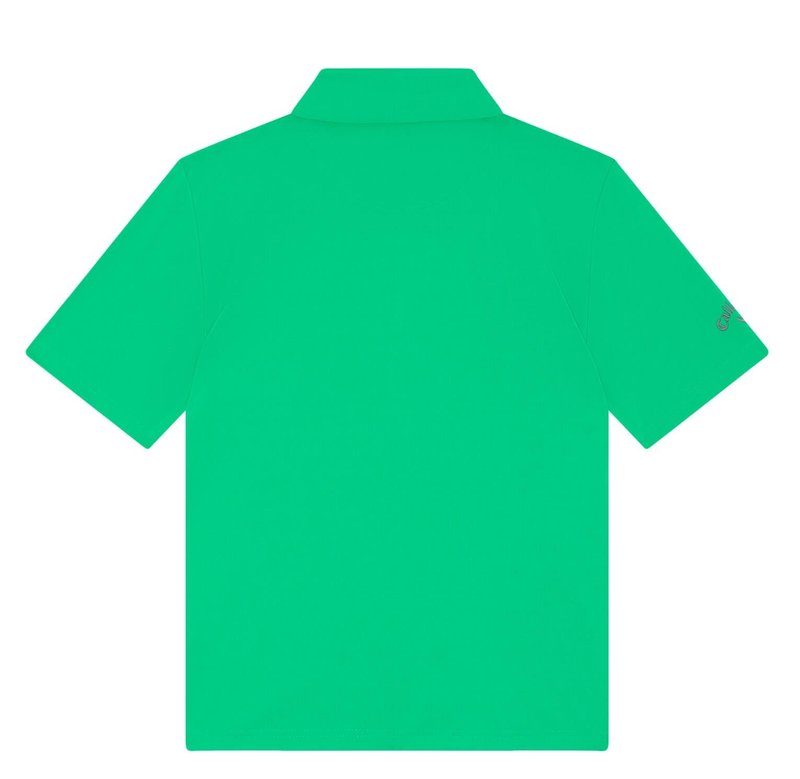Callaway Unisex Solid dětské polo, zelené
