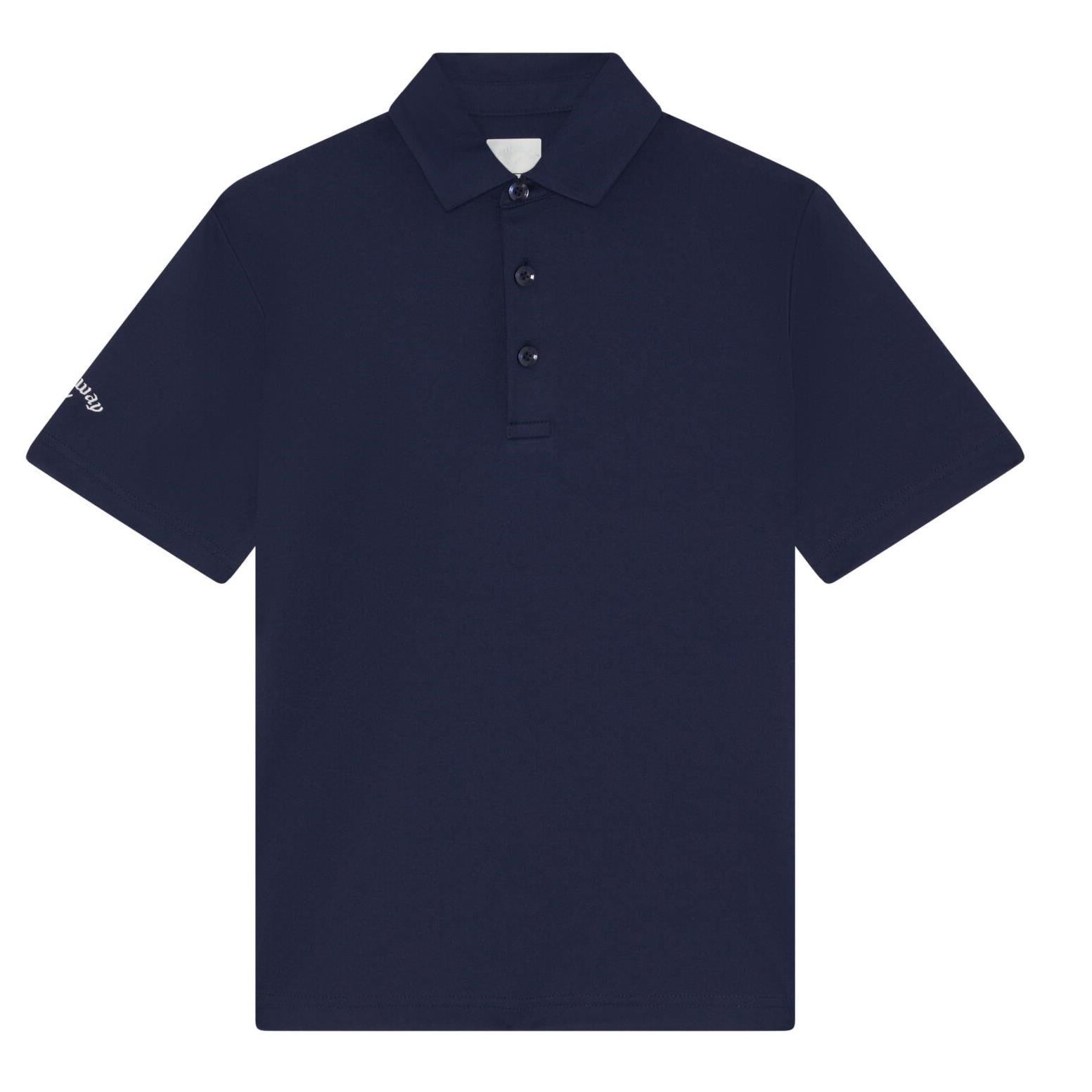 Callaway Unisex Solid dětské polo, tmavě modré