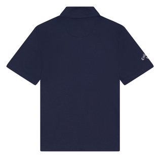 Callaway Unisex Solid dětské polo, tmavě modré