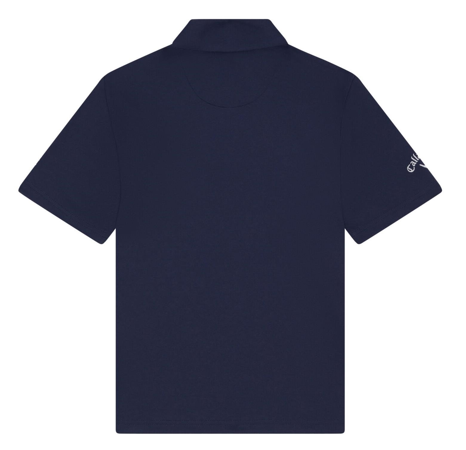 Callaway Unisex Solid dětské polo, tmavě modré