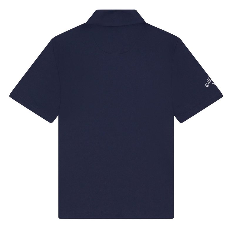 Callaway Unisex Solid dětské polo, tmavě modré