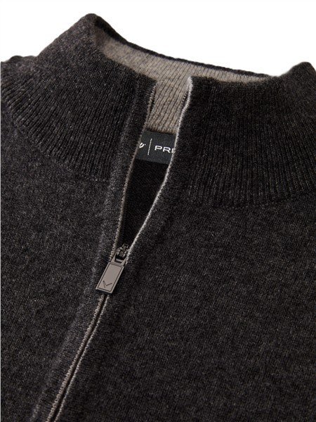Callaway Premium Cashmere  pánský svetr, flannel heather