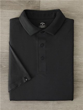 Callaway Premium Jacquard pánské polo, caviar