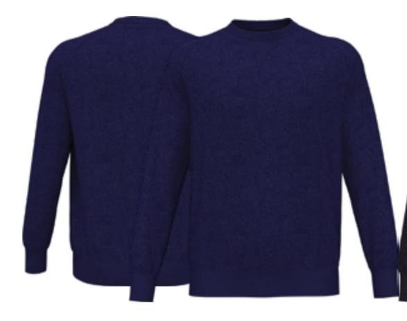 Callaway Crew Neck Merino pánský svetr, indigo heather