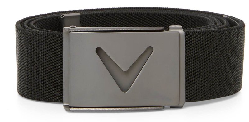 Callaway V-Logo Web pánský opasek, černý