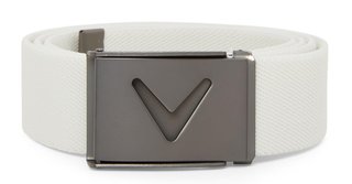 Callaway V-Logo Web pánský opasek, bílý