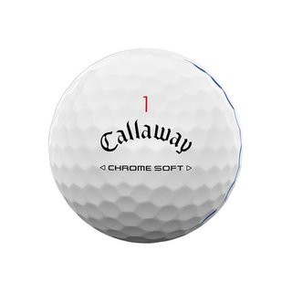 Callaway Chrome Soft Triple Track golfové míčky 3+1 zdarma