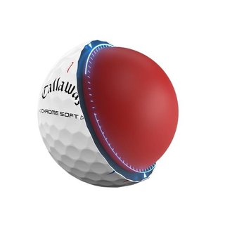 Callaway Chrome Soft Triple Track golfové míčky 3+1 zdarma