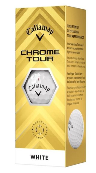 Callaway Chrome Tour golfové míčky