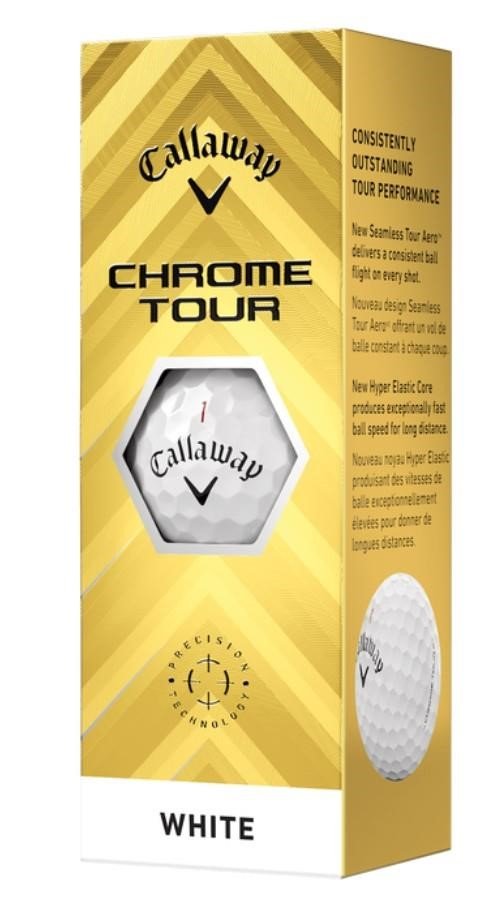 Callaway Chrome Tour golfové míčky