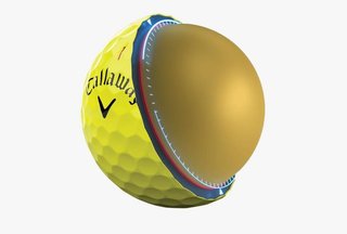 Callaway Chrome Tour golfové míčky, žluté