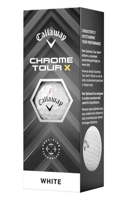 Callaway Chrome Tour X golfové míčky