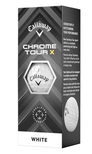 Callaway Chrome Tour X golfové míčky