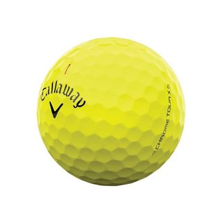 Callaway Chrome Tour X golfové míčky, žluté