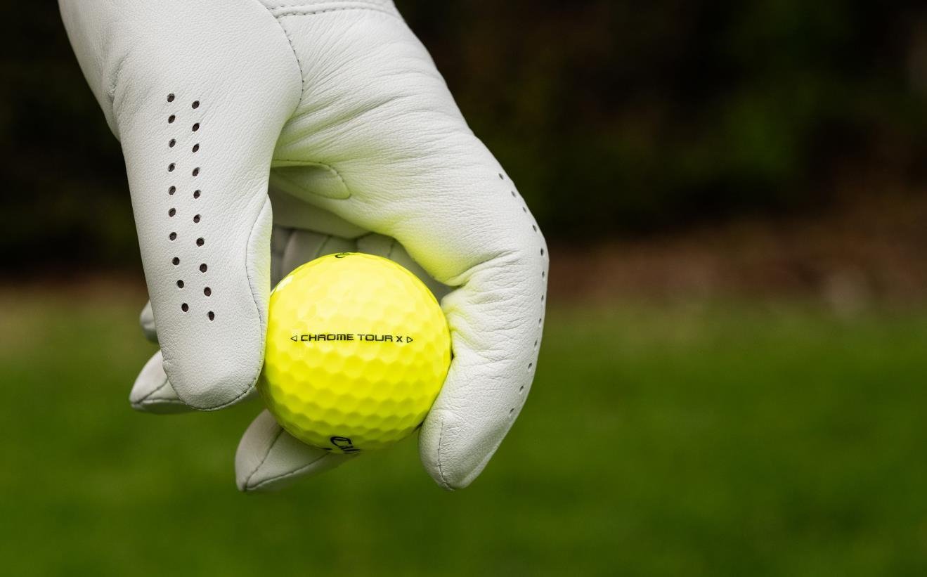 Callaway Chrome Tour X golfové míčky, žluté