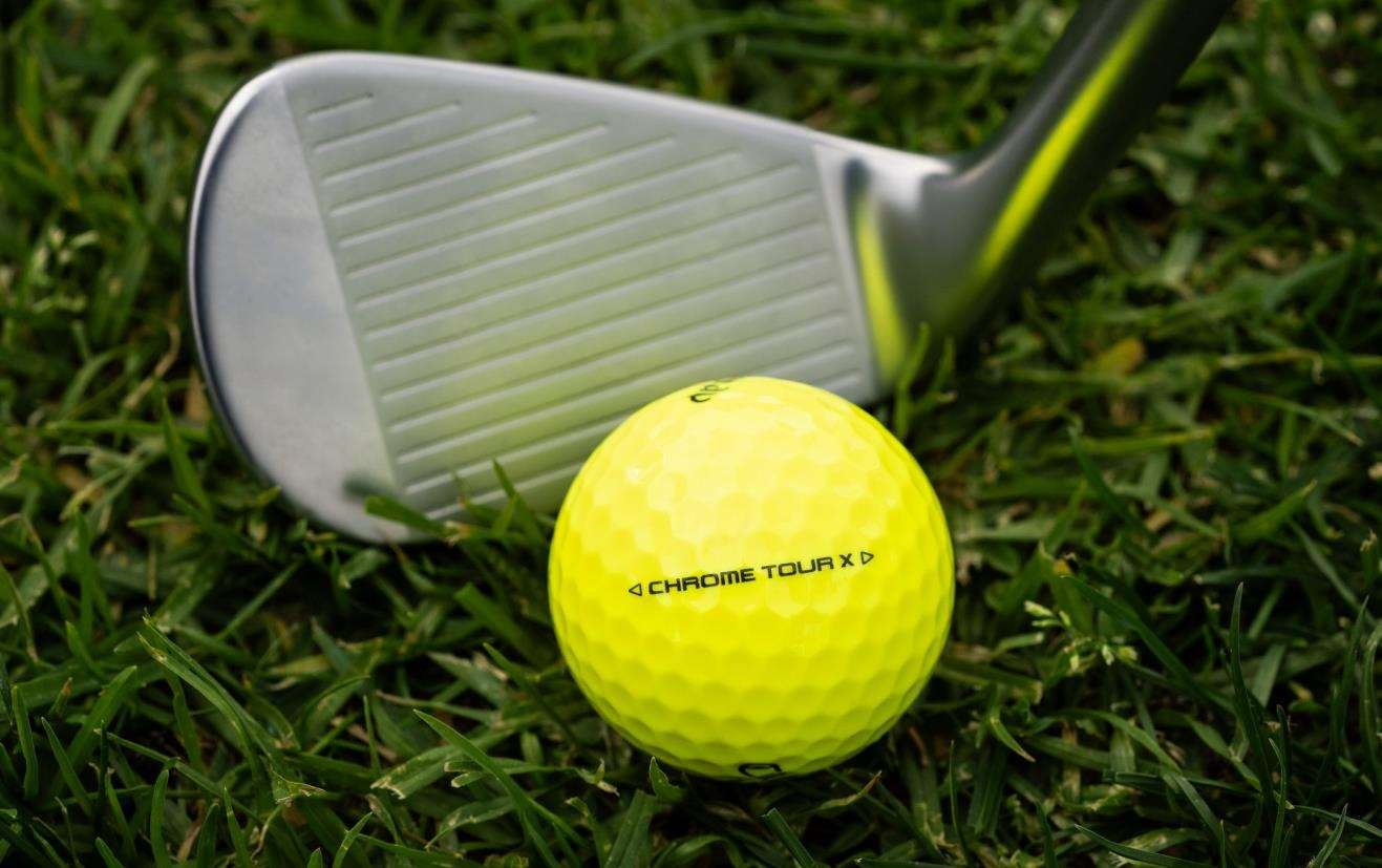 Callaway Chrome Tour X golfové míčky, žluté