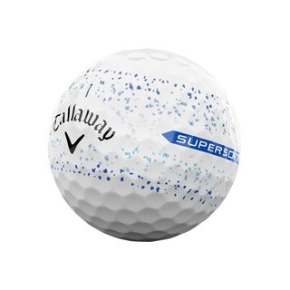Callaway Supersoft Splatter 360 Blue golfové míčky