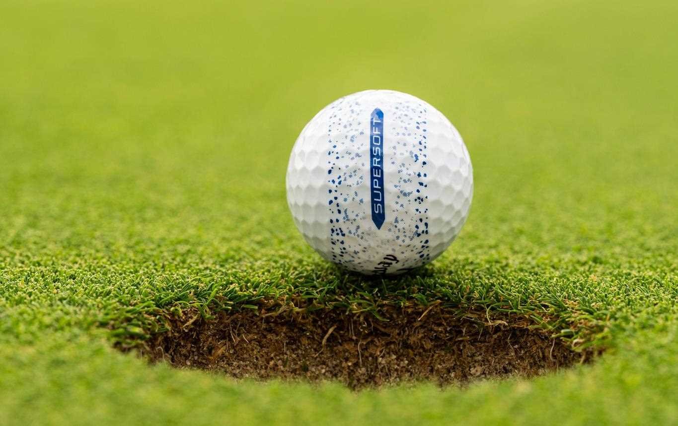 Callaway Supersoft Splatter 360 Blue golfové míčky