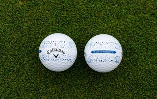 Callaway Supersoft Splatter 360 Blue golfové míčky
