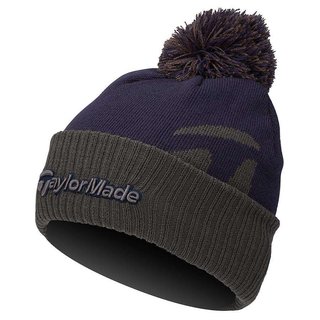 TaylorMade Bobble Beanie pánská zimní čepice, modrá
