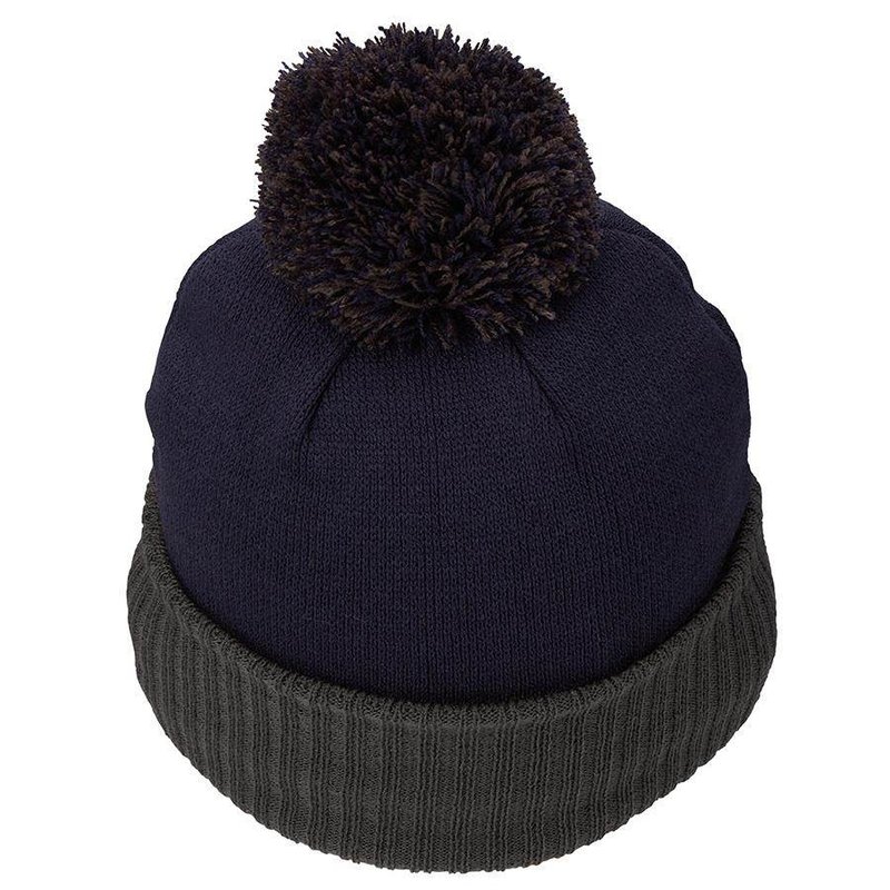 TaylorMade Bobble Beanie pánská zimní čepice, modrá