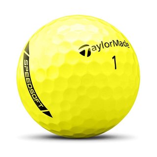 TaylorMade SpeedSoft golfové míčky, žluté