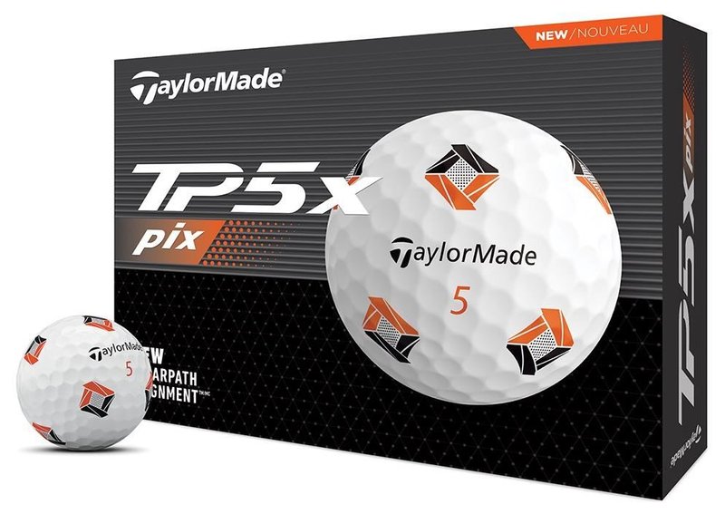 TaylorMade TP5x pix 3.0 golfové míčky