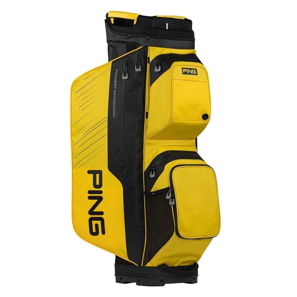 Ping Pioneer Monsoon cart bag, žluto/černý