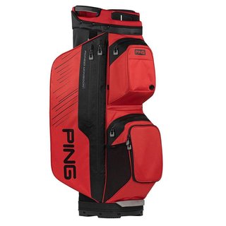 Ping Pioneer Monsoon cart bag, červeno/černý