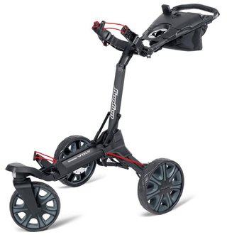 BagBoy Volt elektrický golfový vozík, černo/červený