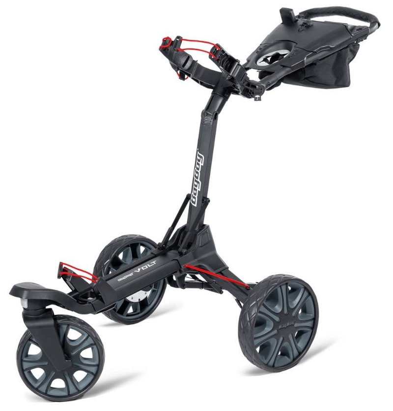 BagBoy Volt elektrický golfový vozík, černo/červený